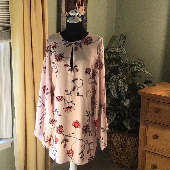 NWOT Cooper St dress with flowy slit sleeves - Picture 2 of 6